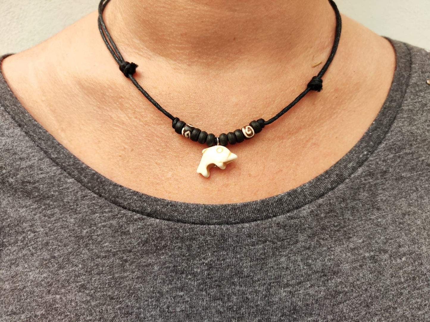 Handmade Dolphin Necklace