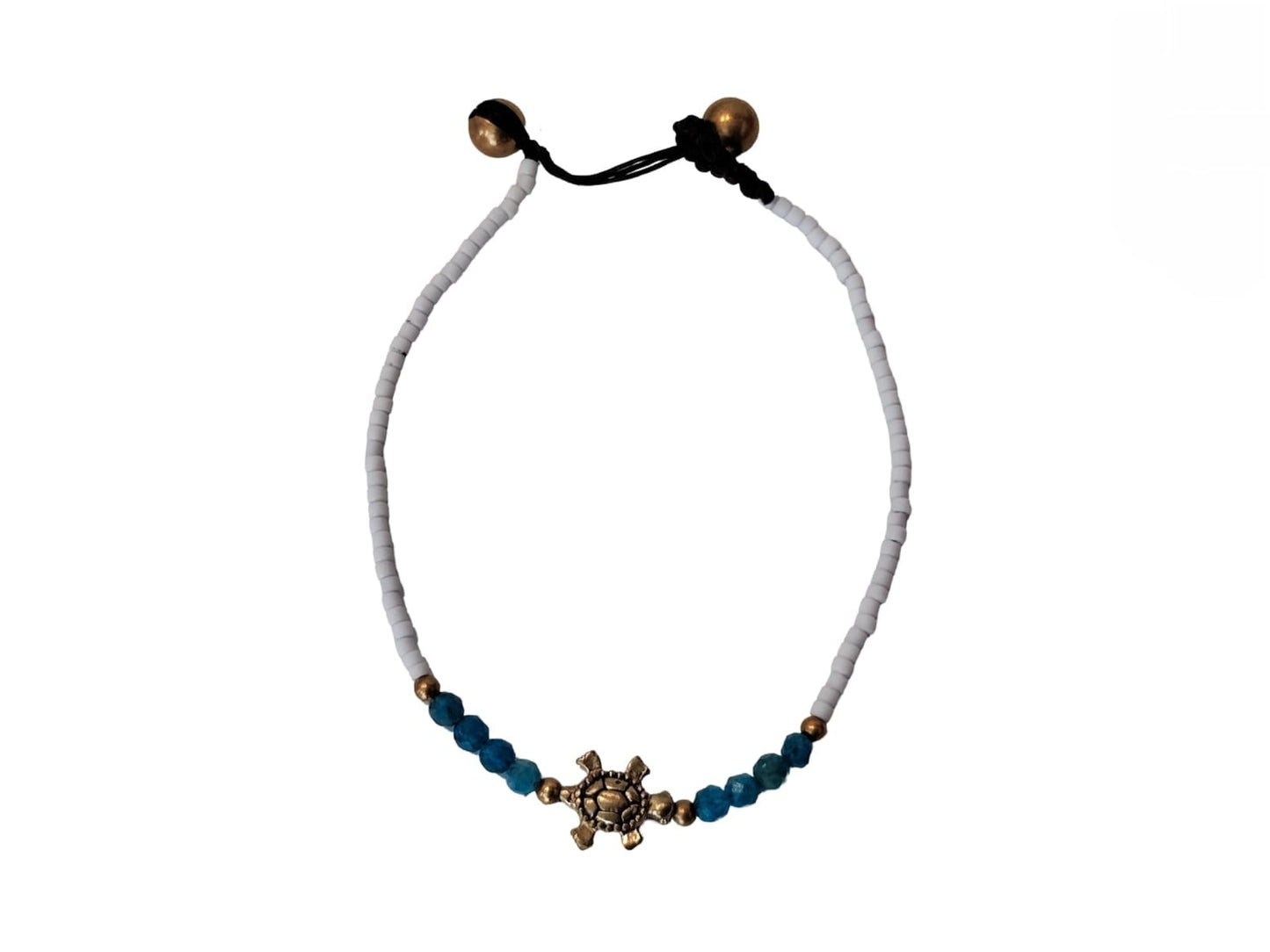 White Bead Bracelet