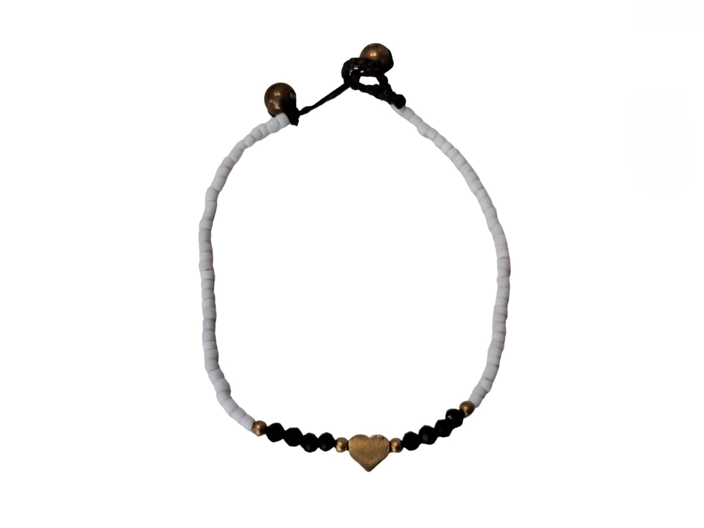 White Bead Bracelet
