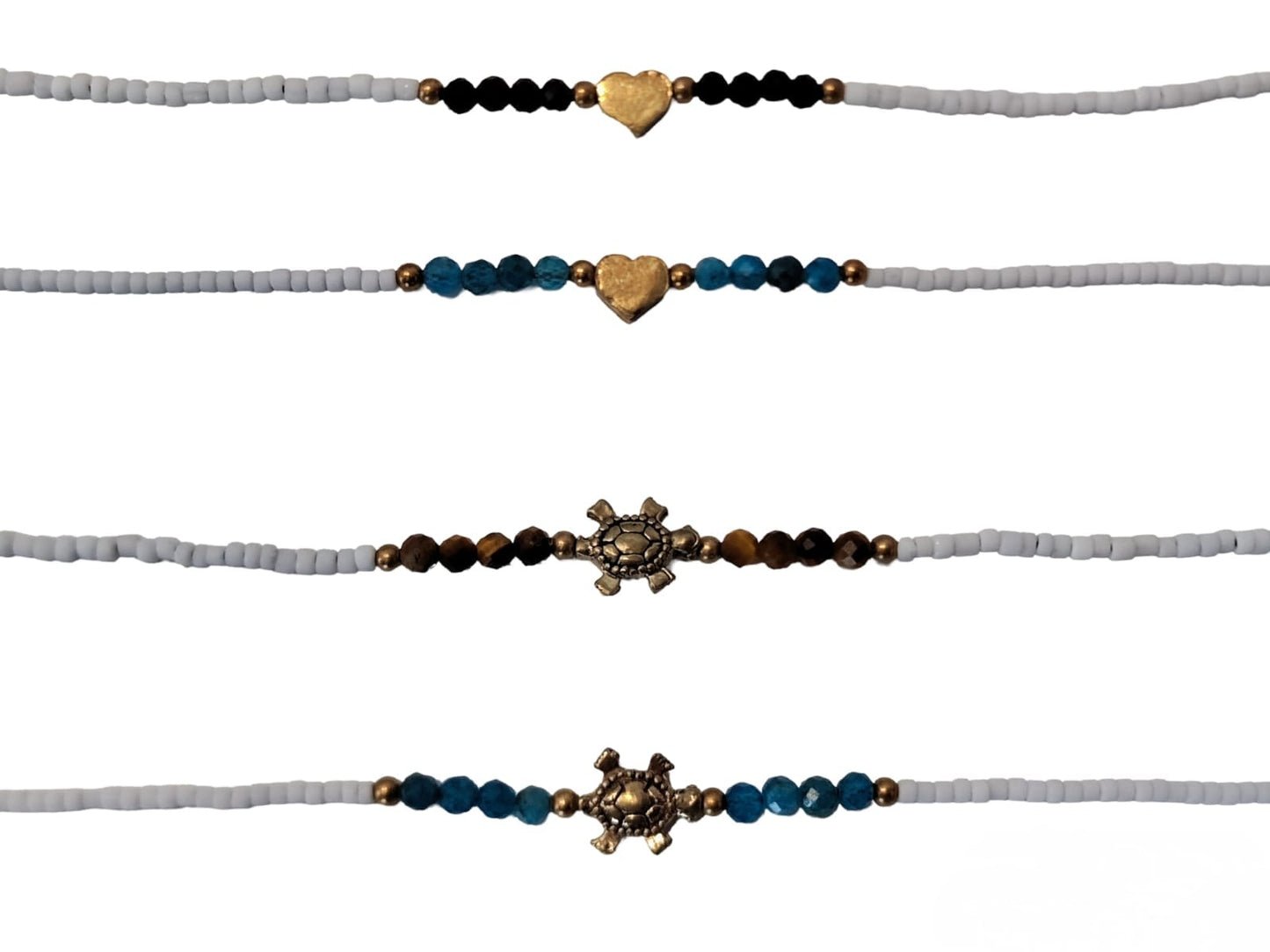 White Bead Bracelet