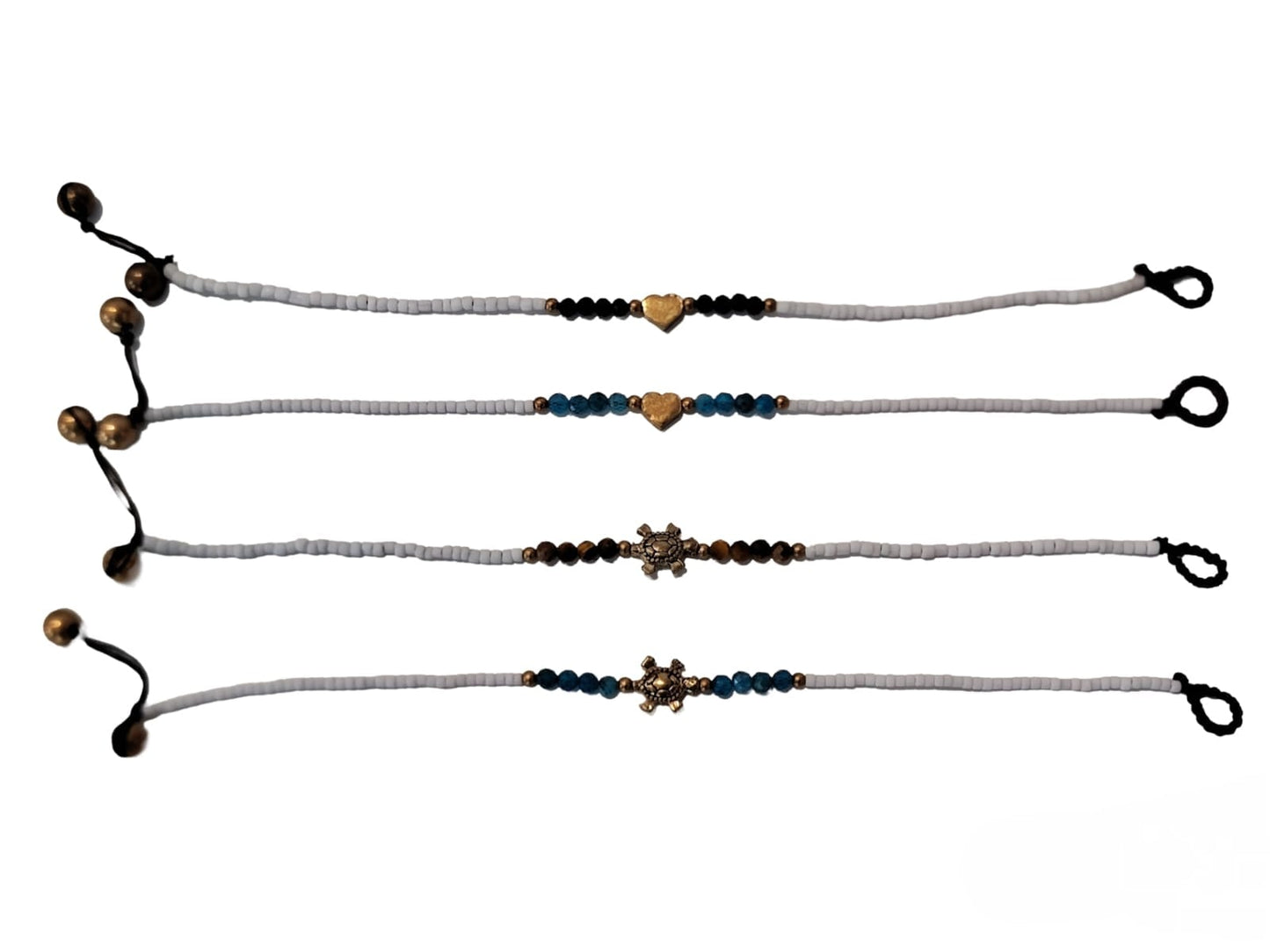 White Bead Bracelet
