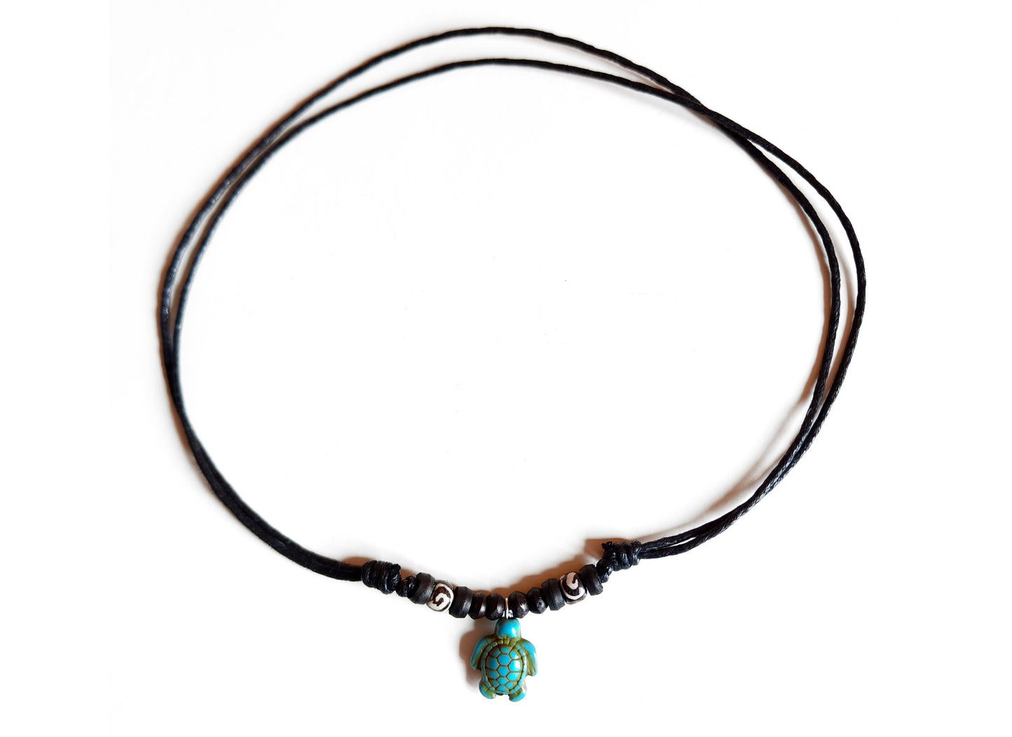 Collar de tortuga hecho a mano