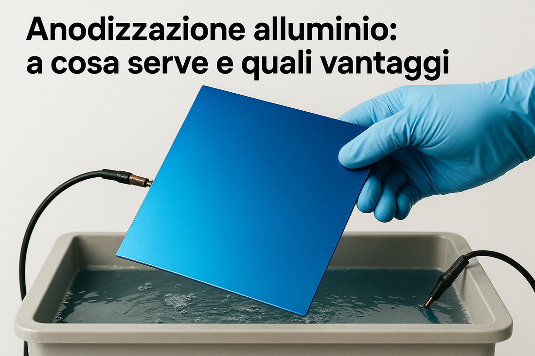 Anodizzazione alluminio: a cosa serve e quali vantaggi
