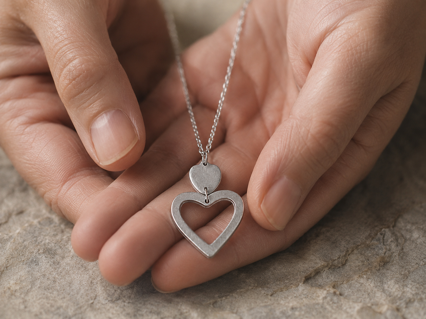 Collana Doppio Cuore