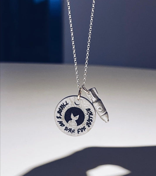 No War For Justice Necklace