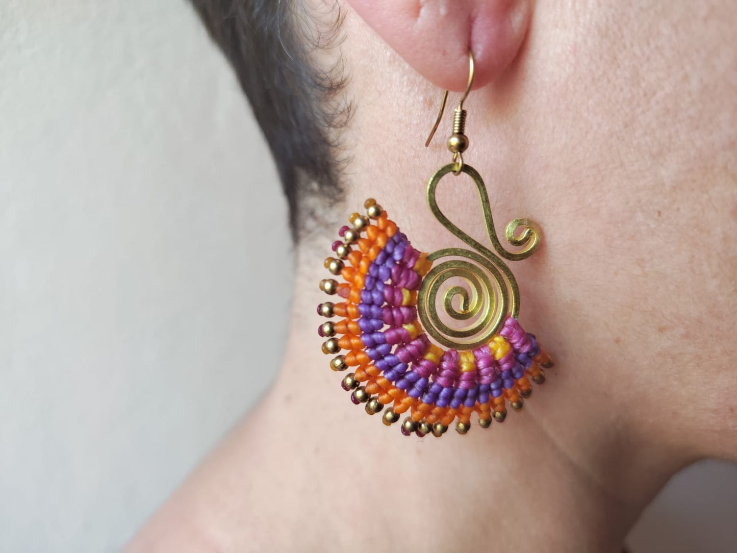 Half Moon Earrings