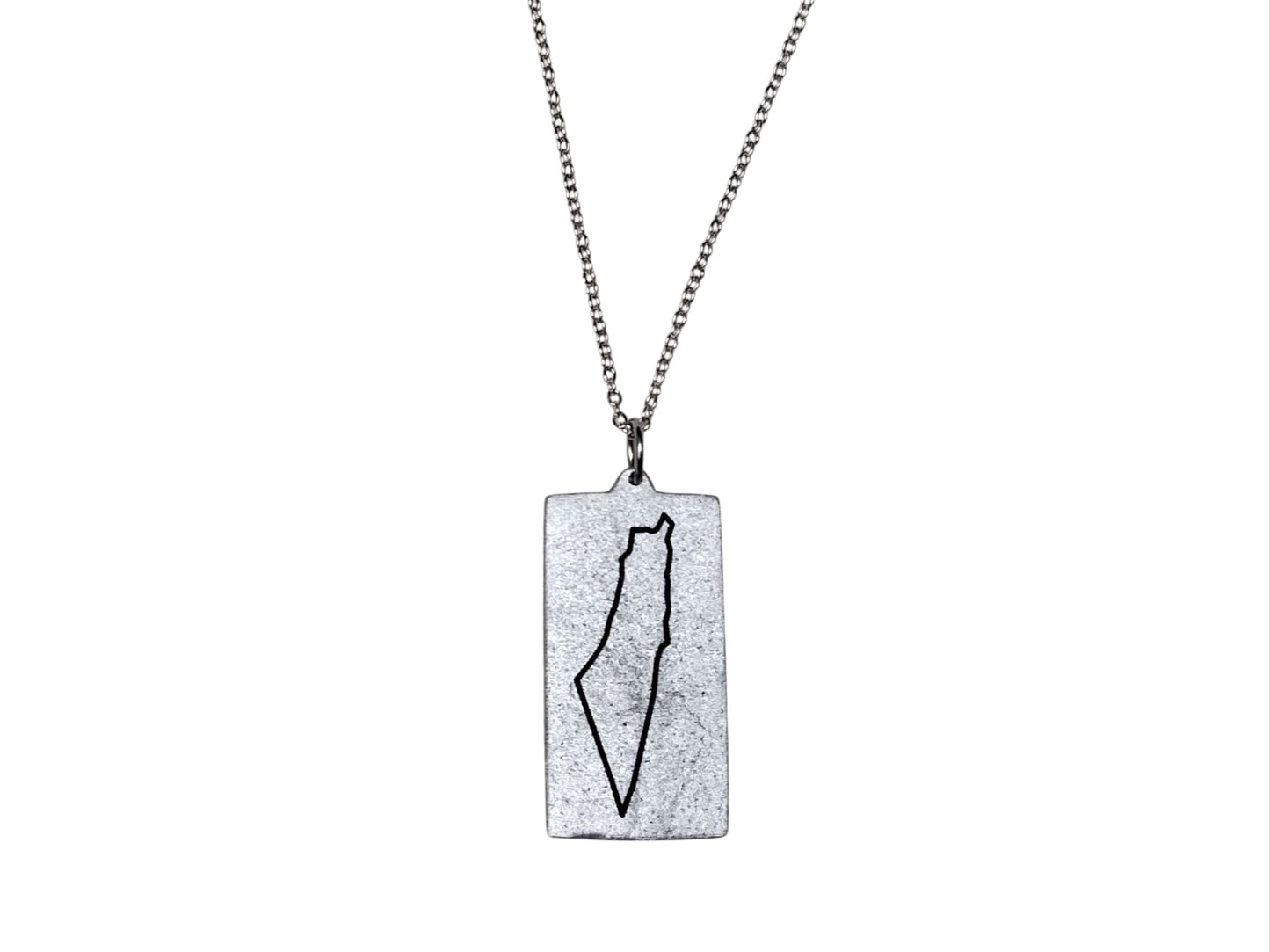 Collana con Pendente Mappa della Palestina – Solidarietà e Stile