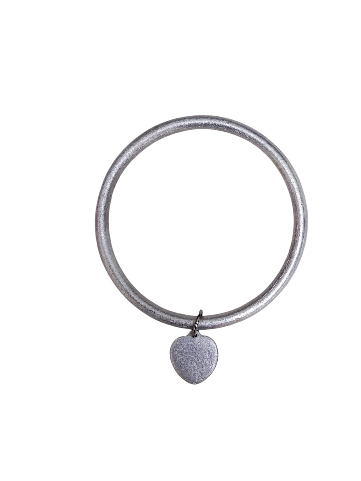 Bracciale in alluminio riciclato con pendente – fatto a mano in Laos