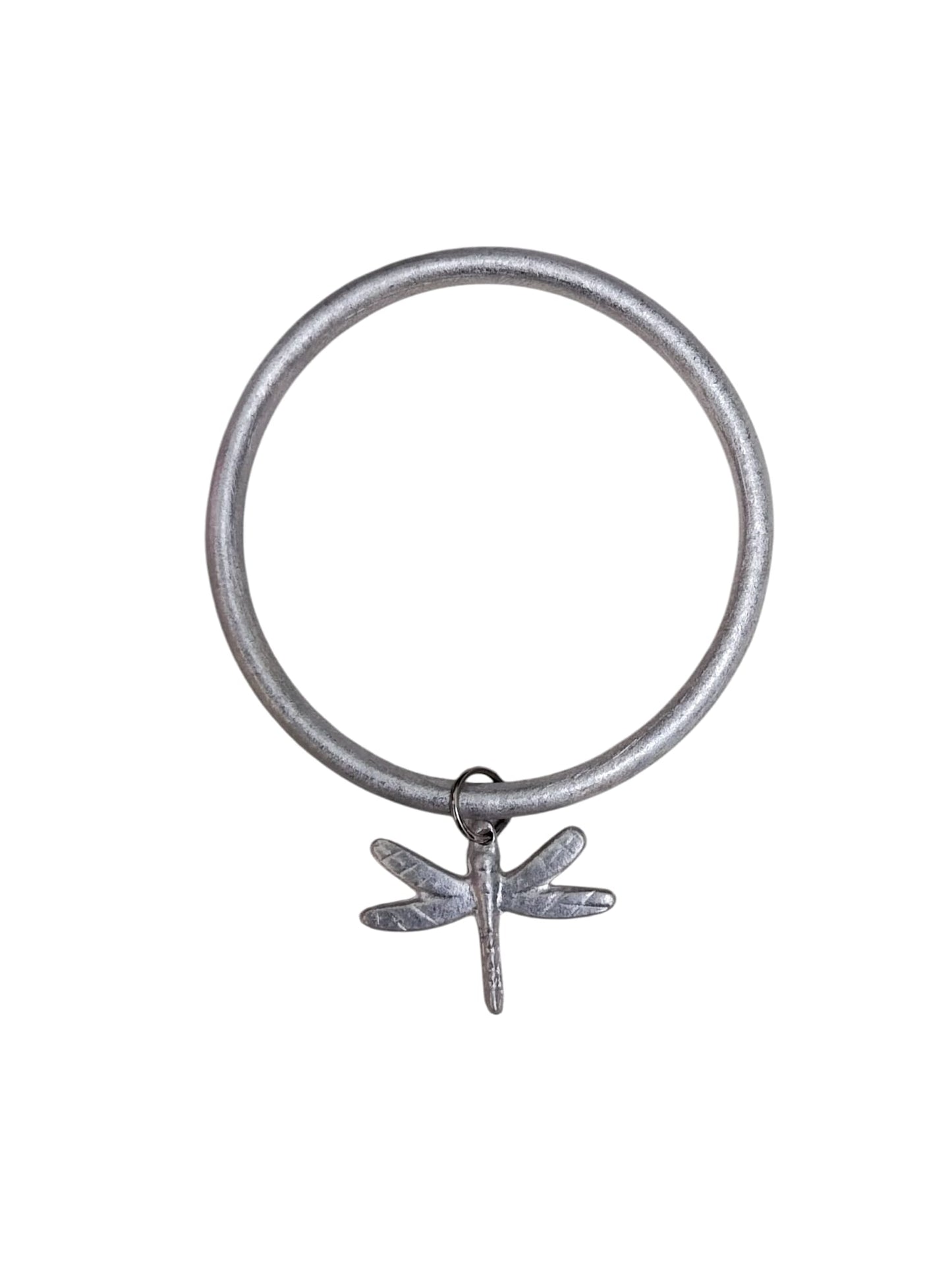 Bracciale in alluminio riciclato con pendente – fatto a mano in Laos