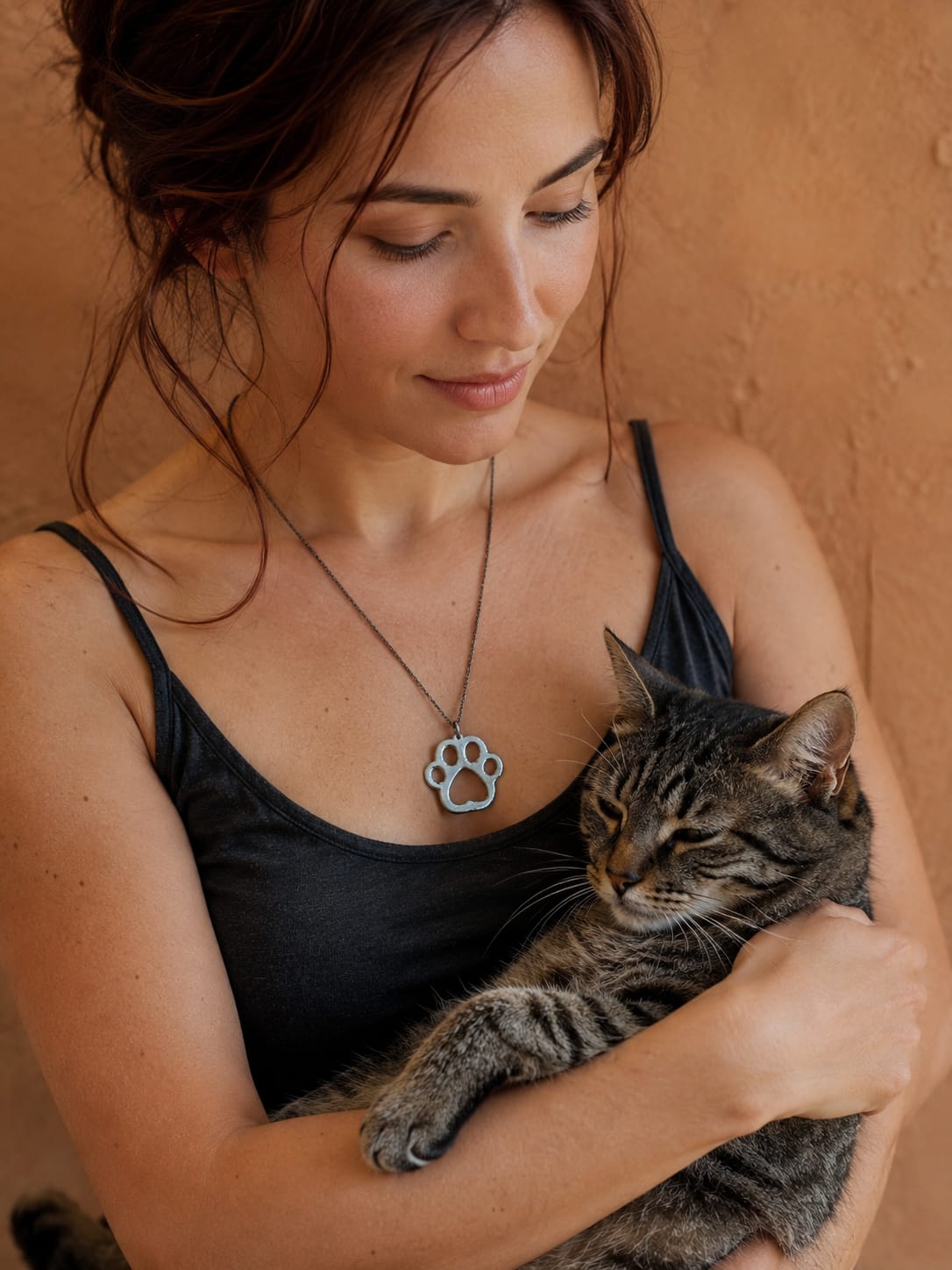 Collana Zampa — Alluminio da Ordigni Bellici