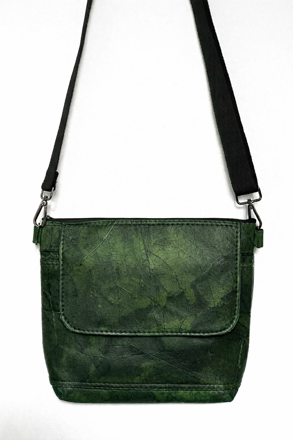 Borsa a Tracolla Artigianale in Foglie di Teak