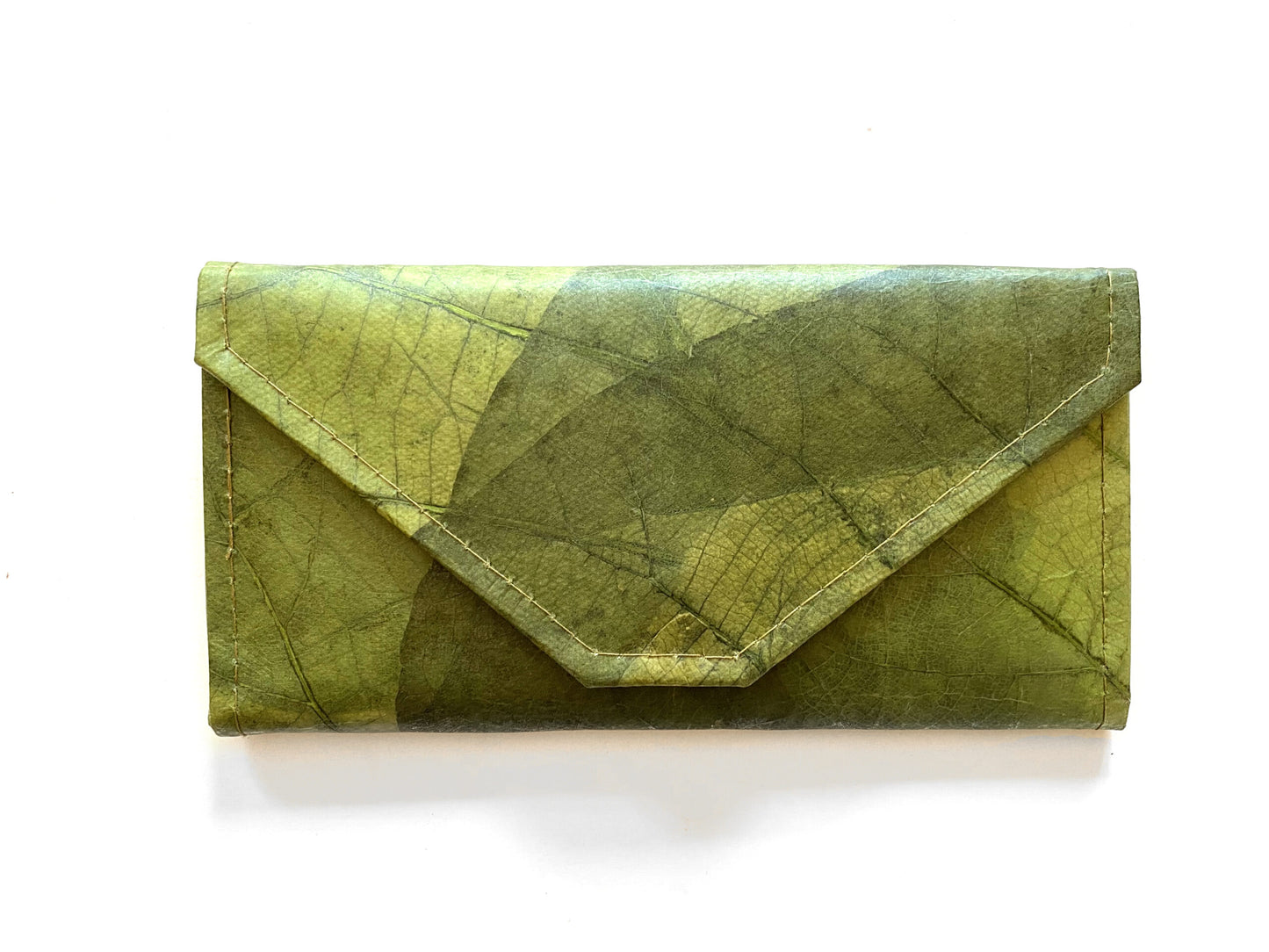 Portafoglio da Donna Vegano in Foglie di Teak