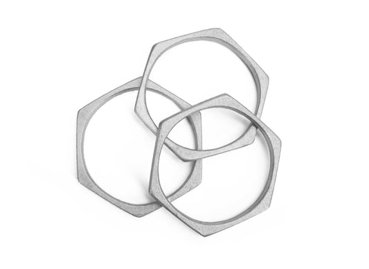 Caja de brazalete hexagonal